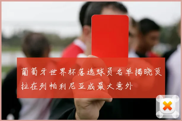 葡萄牙世界杯落选球员名单揭晓莫拉在列帕利尼亚成最大意外